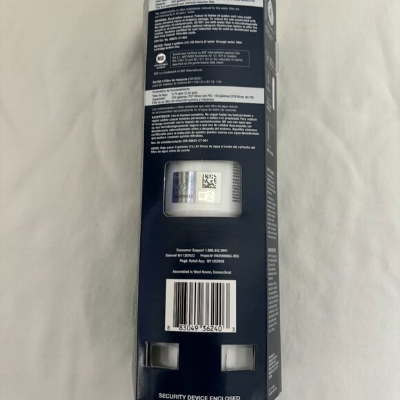 EveryDrop by Whirlpool EDR4RXD1 Refrigerator Ice Filter 4 (4 Pack) NEW - Picture 5 of 5